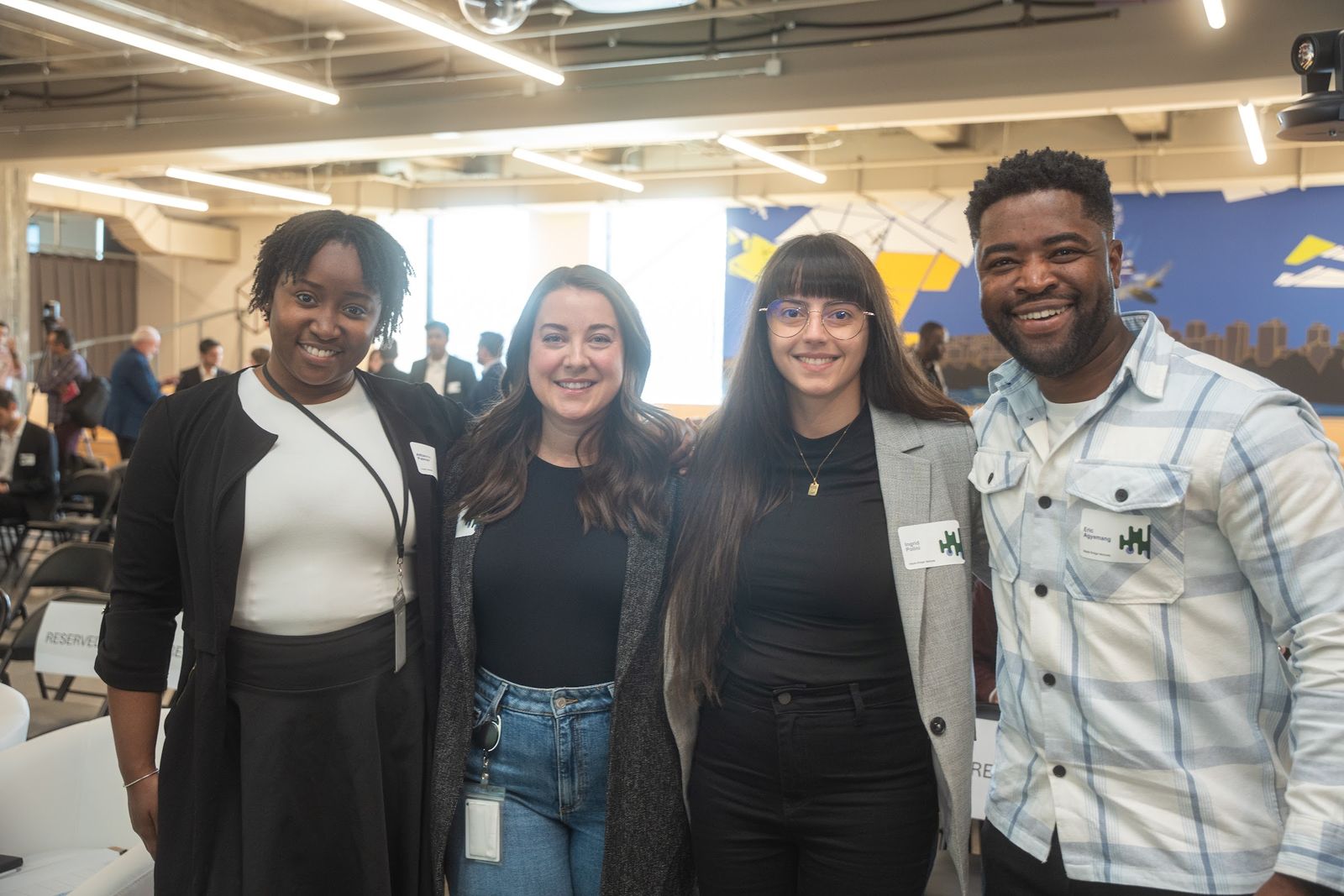 Founders gathered together at a Maple Bridge event