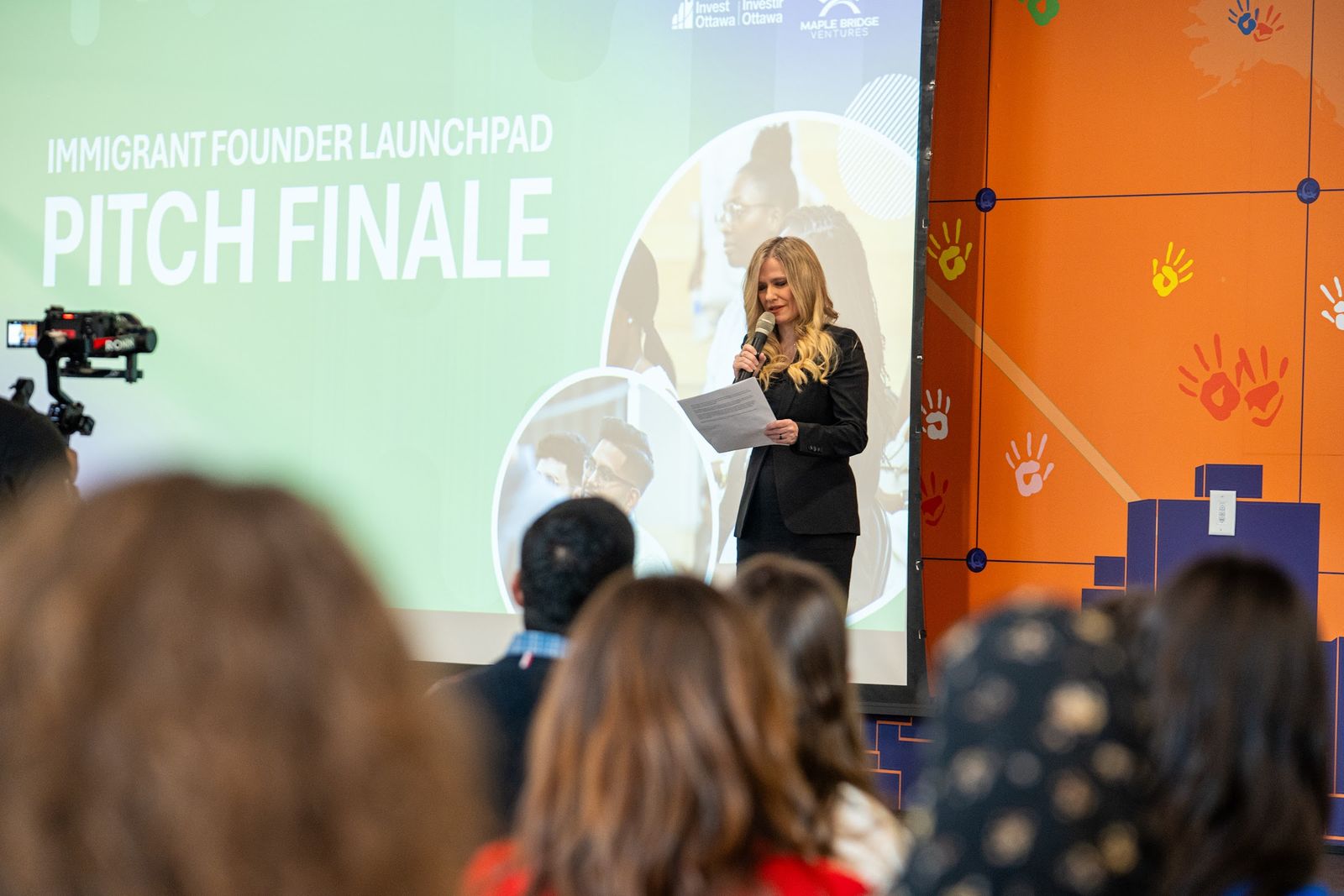 The Immigrant Founder Launchpad pitch finale
